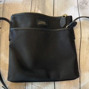 Lauren Ralph Lauren Black Crossbody Bag